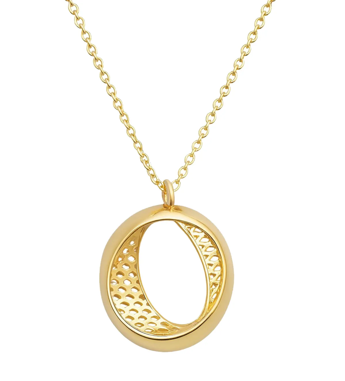 Gargantilla de plata círculo con rejilla 266_0210771 gargantilla-de-plata-chapada-266_0210771-2-1-20MM