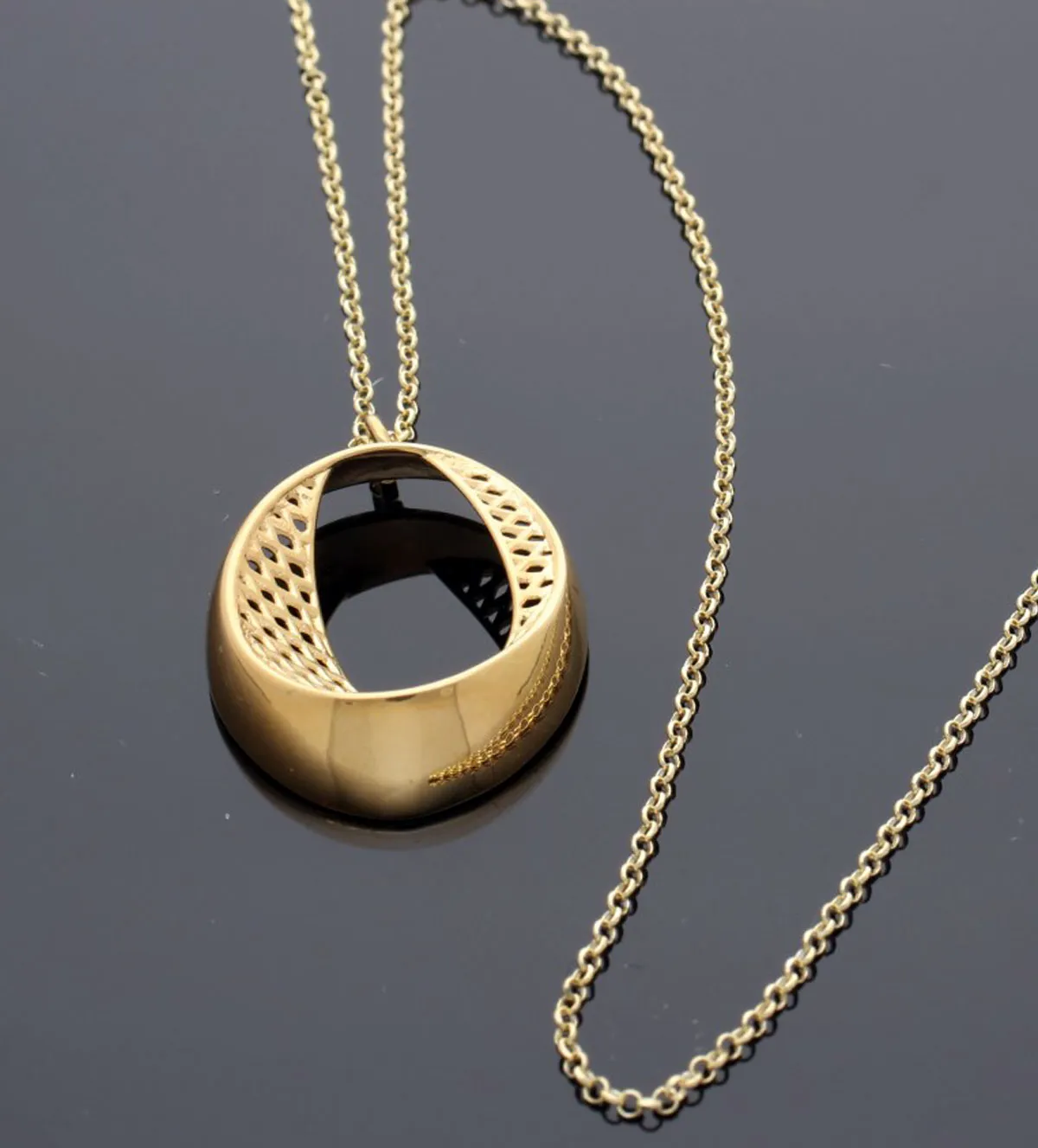 Gargantilla de plata círculo con rejilla 266_0210771 gargantilla-de-plata-chapada-266_0210771-2-1-20MM_05