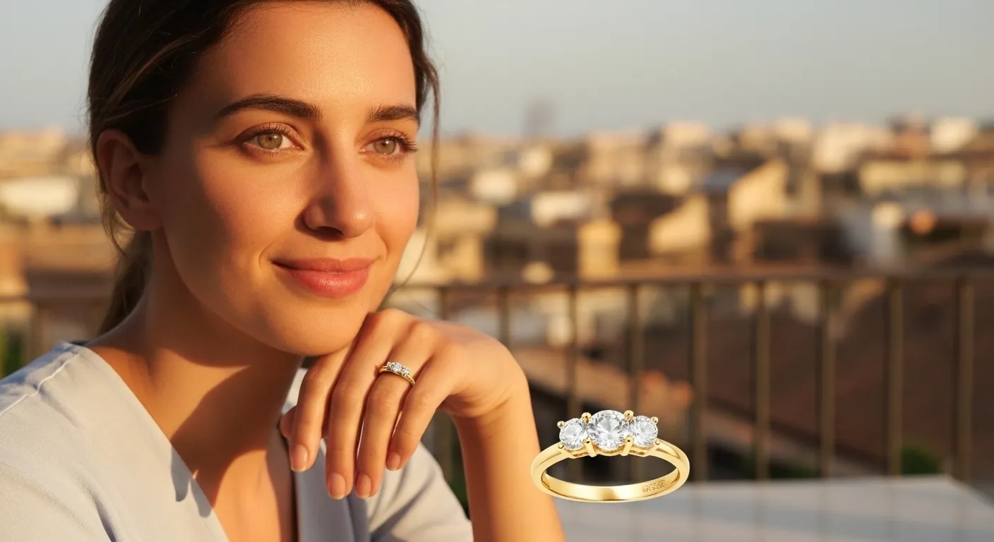 Anillo de compromiso tresillo: 4 razones que lo convierten en el símbolo del amor eterno tresillo12