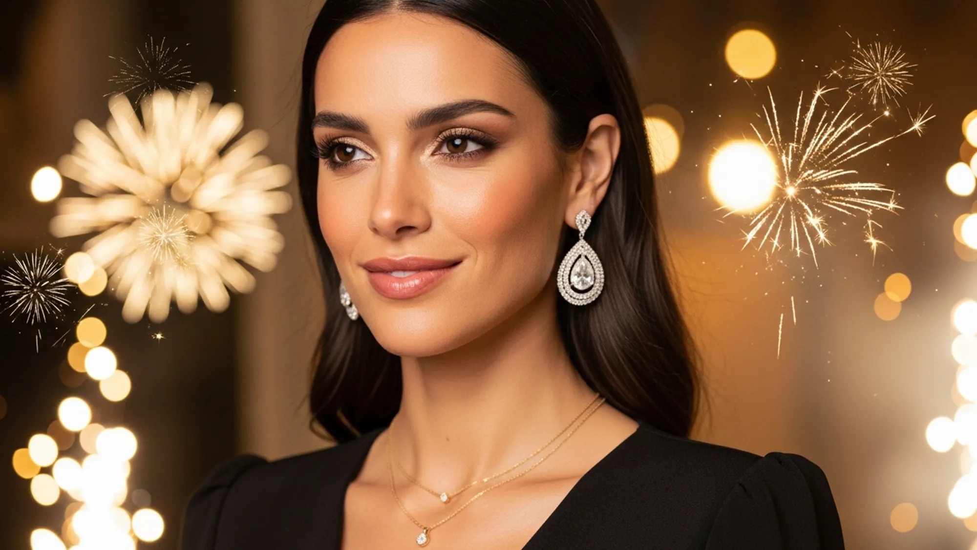 Joyas de Nochevieja el poder elegante que transforma tu look en el último momento del