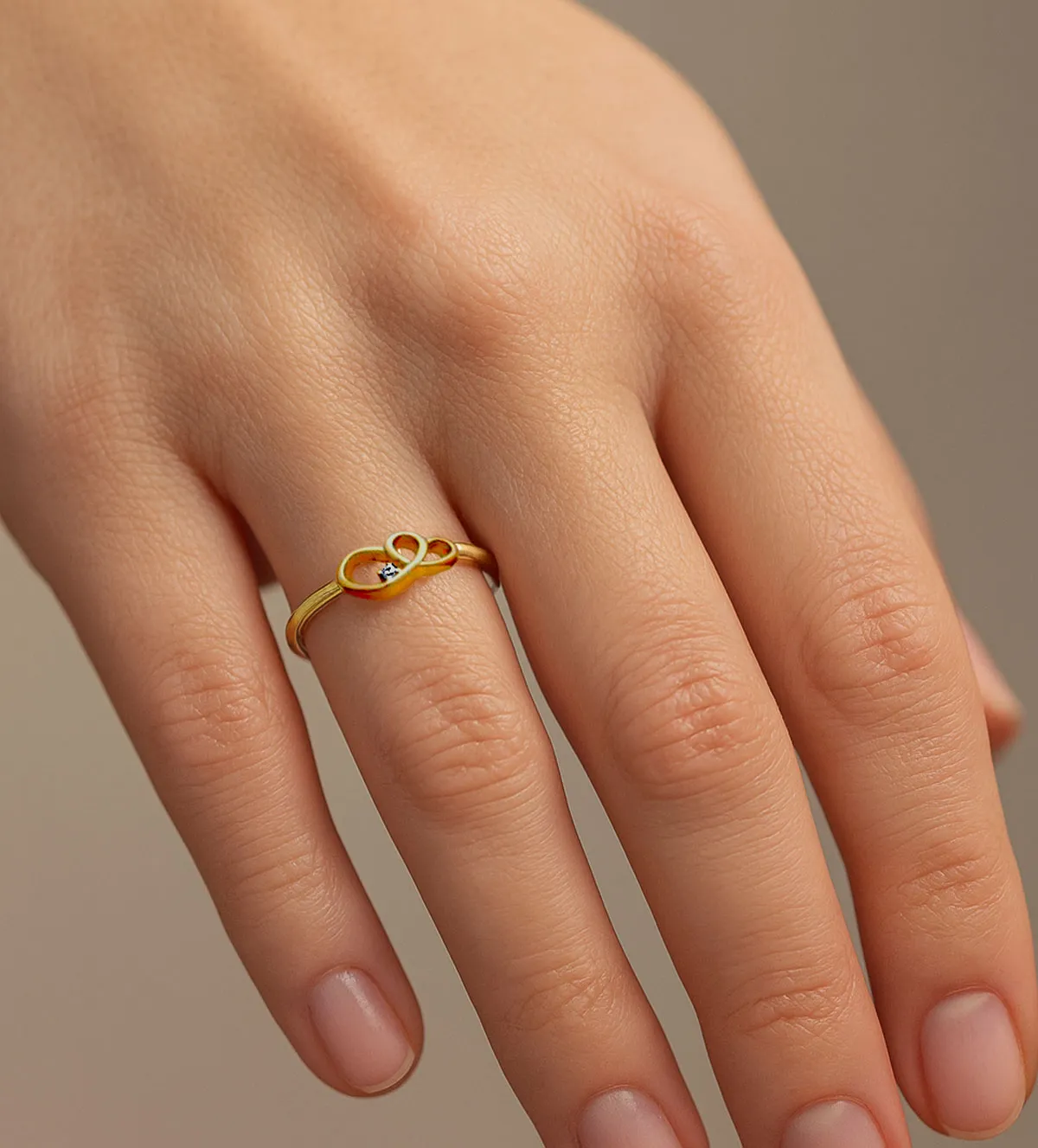 Anillo de oro dos corazones con circón 243_177-02232 anillo de oro 18k con circon 243_177-02232_10