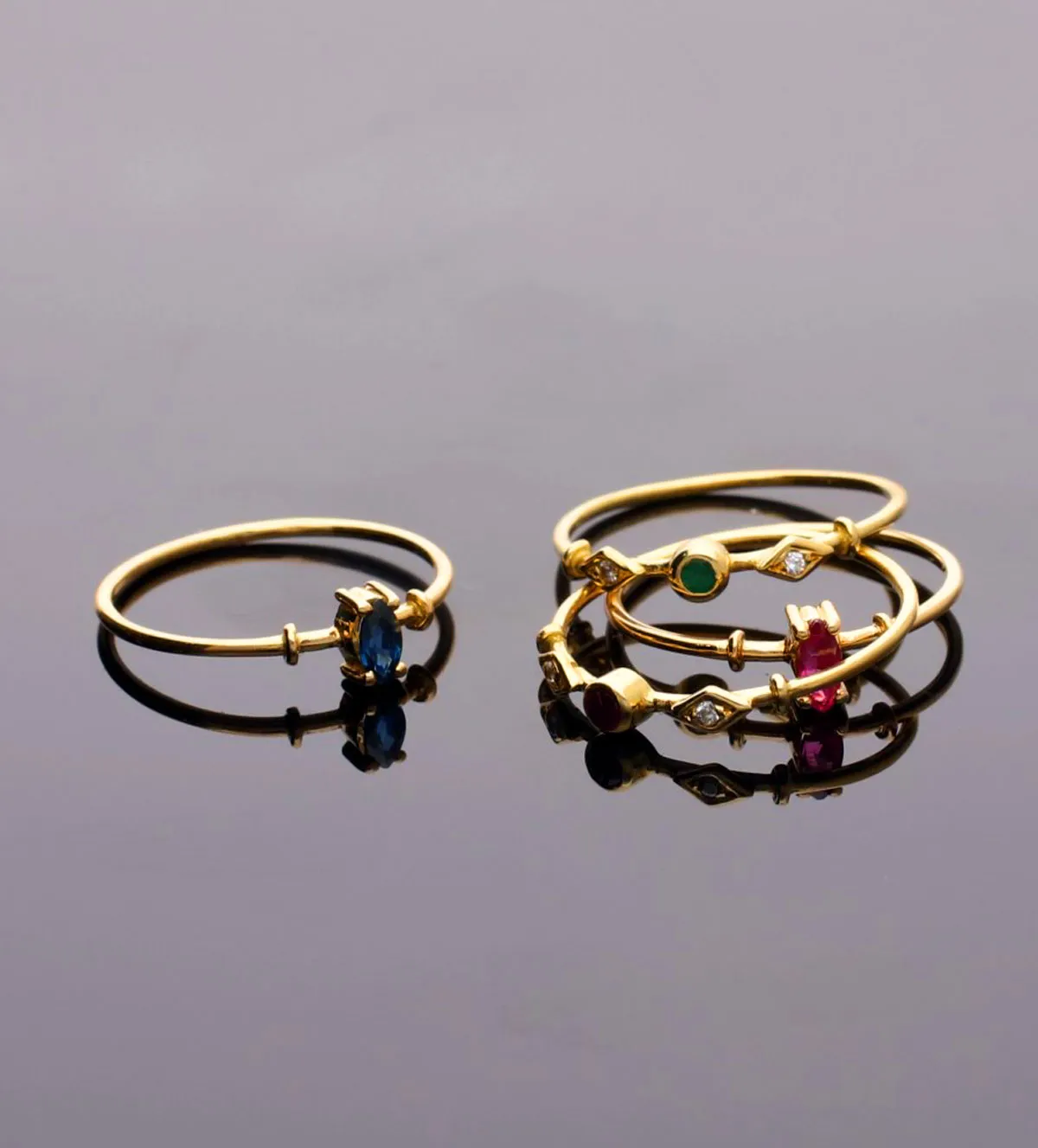 Anillo de oro 18k 4 en 1 piedras preciosas 036_BB_25S1 anillo de oro 4 en 1 036_BB_25S1_05