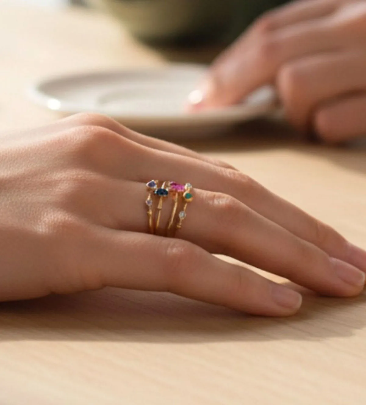 Anillo de oro 18k 4 en 1 piedras preciosas 036_BB_25S1 anillo de oro 4 en 1 036_BB_25S1_11