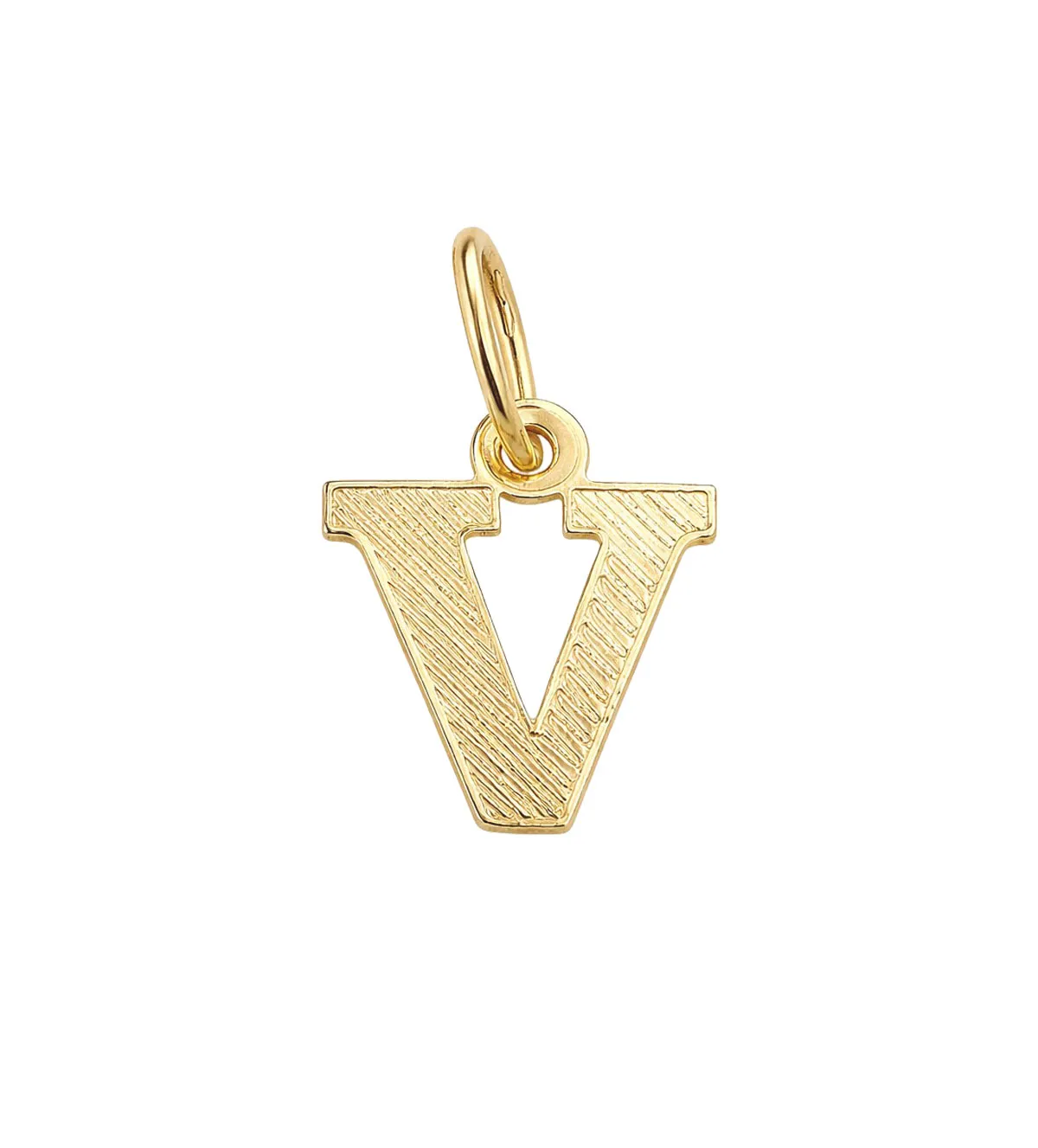 Colgante de oro Inicial V 036_BB_25F18 colgante de oro inicial V 036_BB_25F18