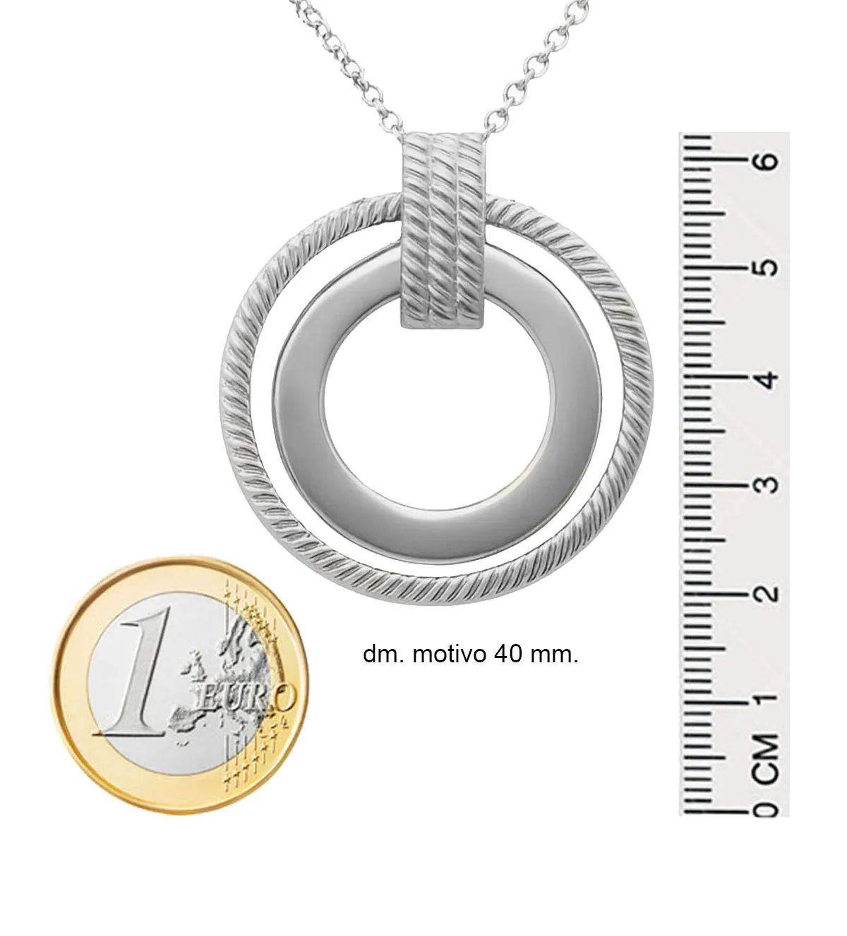 Gargantilla de plata circulo gallones 266_0211070 Gargantilla de plata circulo gallones 266_0211070 - Imagen 8