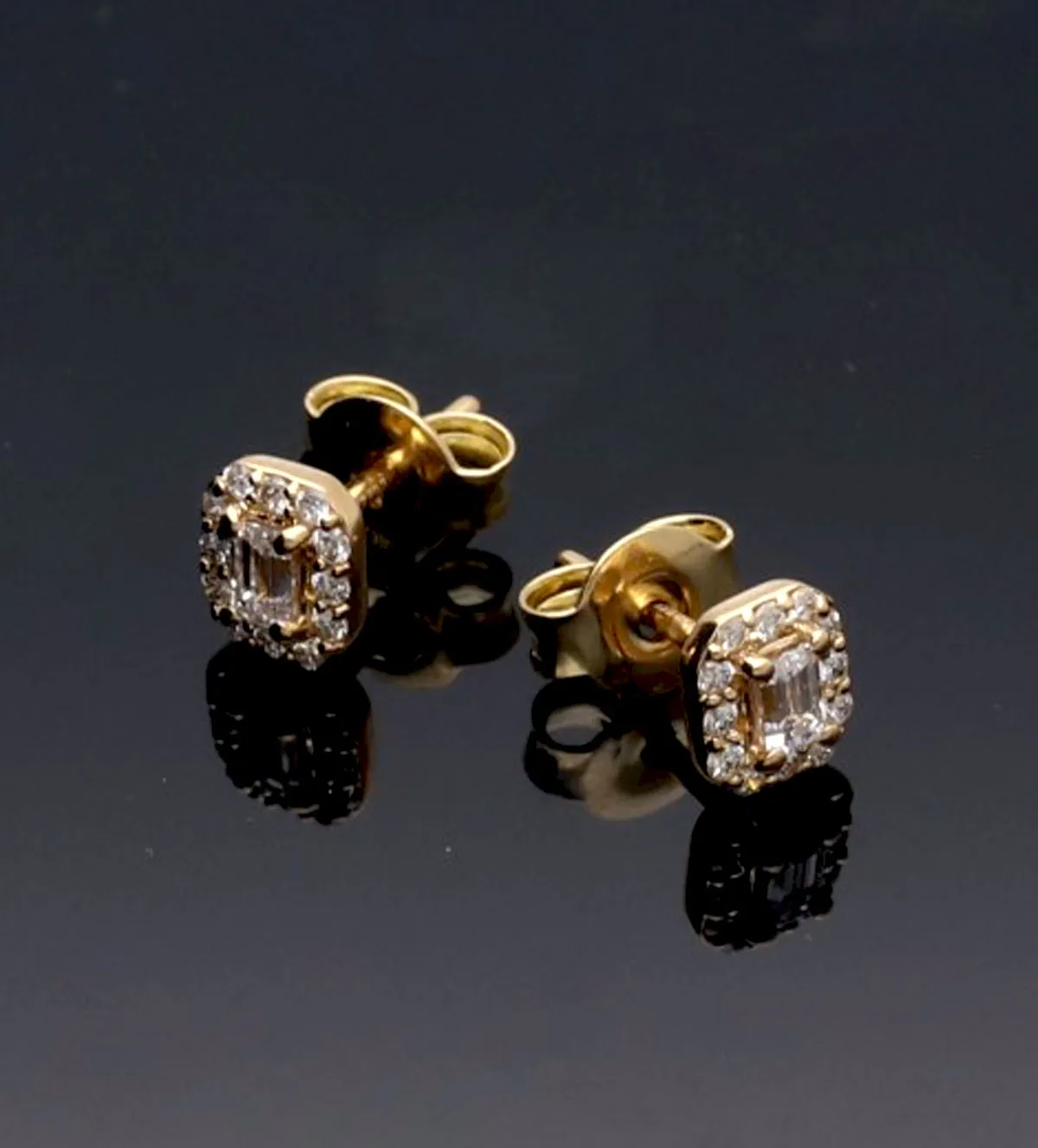 Pendientes de oro con diamantes naturales 243_765-00643 pendientes de oro amarillo 18k con diamantes naturales 243_765-00643_05