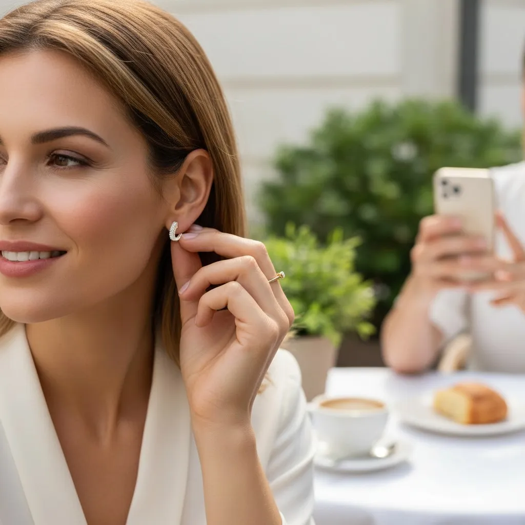 Pendientes de oro blanco y brillantes 231_W743E pendientes de oro blanco y brillantes 231_W743E_10