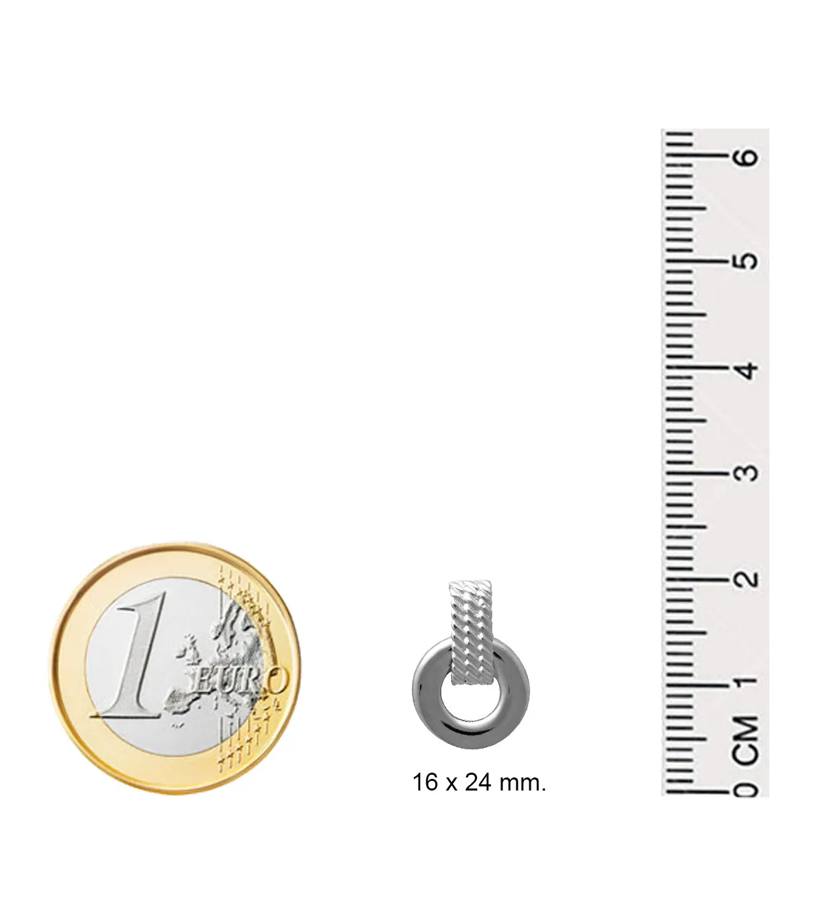 Pendientes de plata circulo y gallones 266_0111070 pendientes de plata 66_0111070-1-1_M