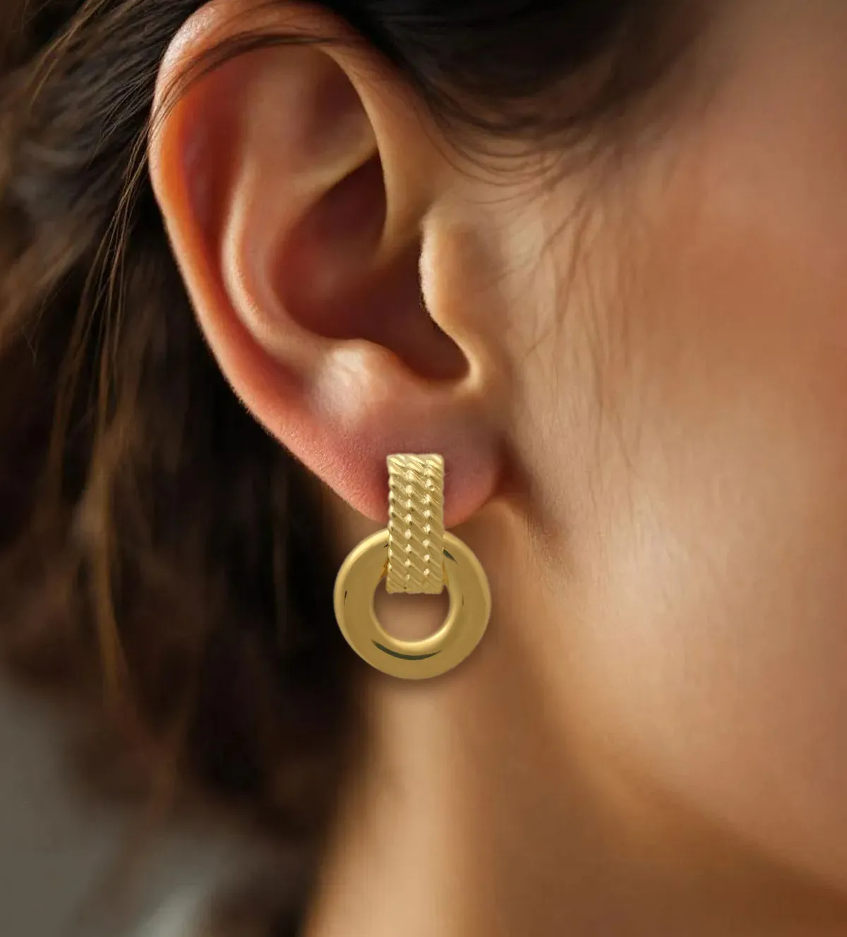 Pendientes de plata circulo y gallones 266_0111070 pendientes de plata chapada 266_0111070-2-1_10