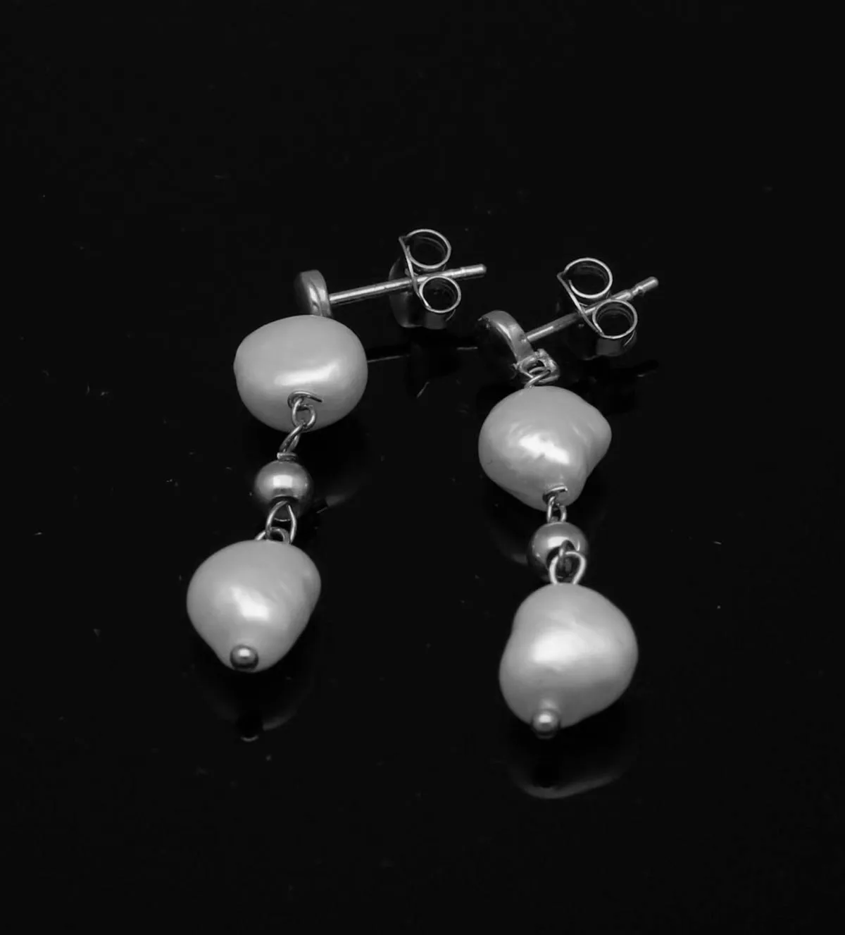 Pendientes de plata con perlas cultivadas 266_0110338 pendientes de plata chapada y perlas 266_0110338-1-1_05