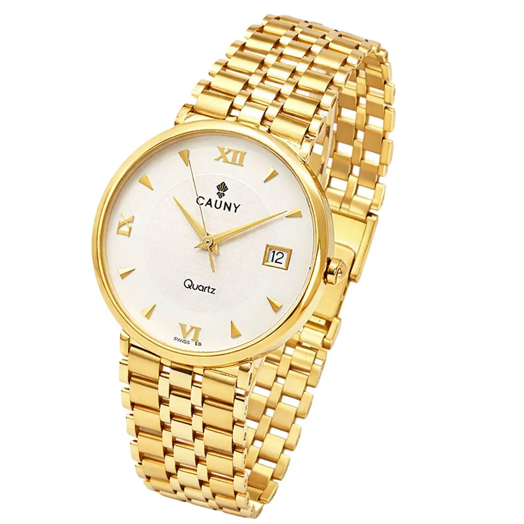 reloj de oro cauny para hombre 025_J-00059