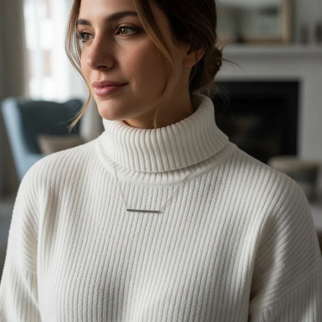 Collar de plata piezas irresistibles para Invierno 20264