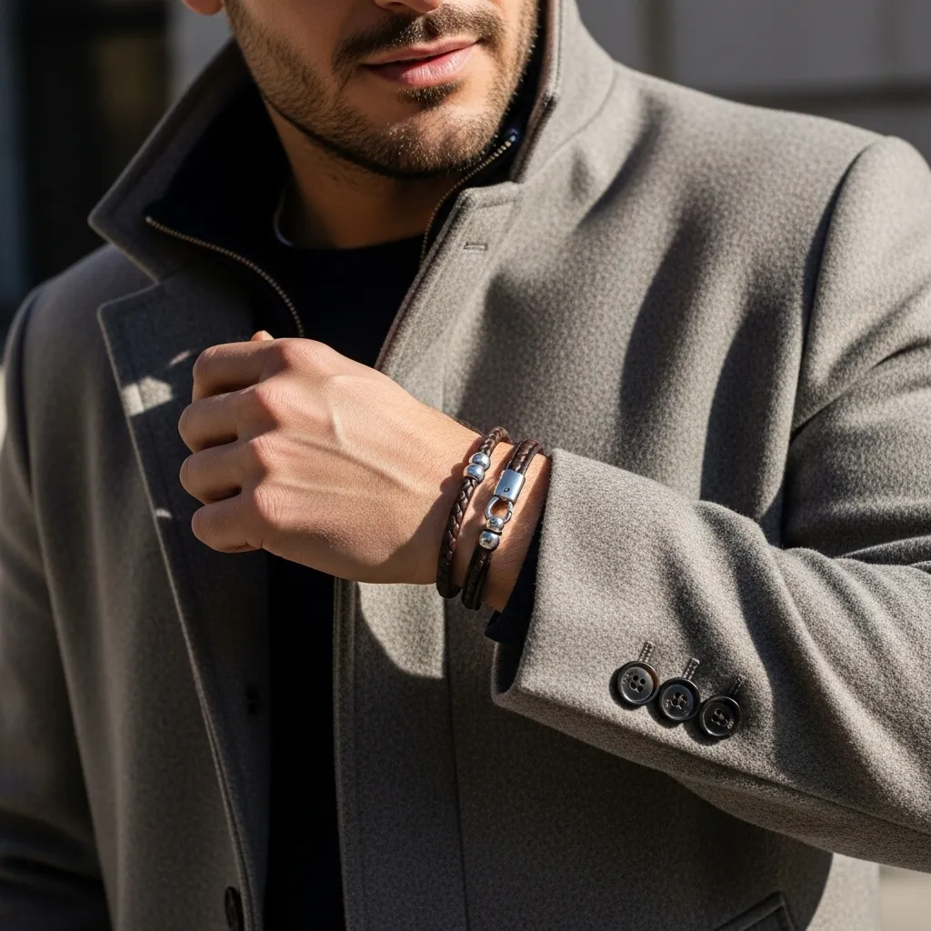 Pulseras para hombre: tendencias que renuevan el estilo masculino este enero 2026 Pulseras para hombre tendencias que renuevan el estilo masculino este enero 20269585