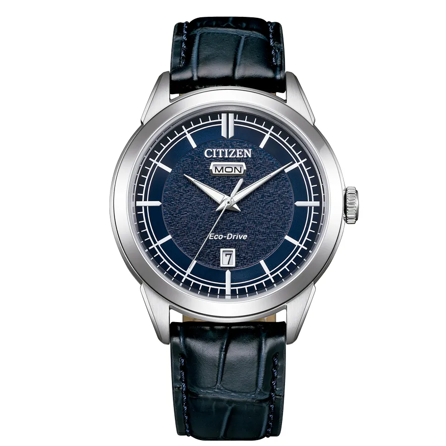 Reloj Citizen acero y piel Of Colleccion AW0151-00L