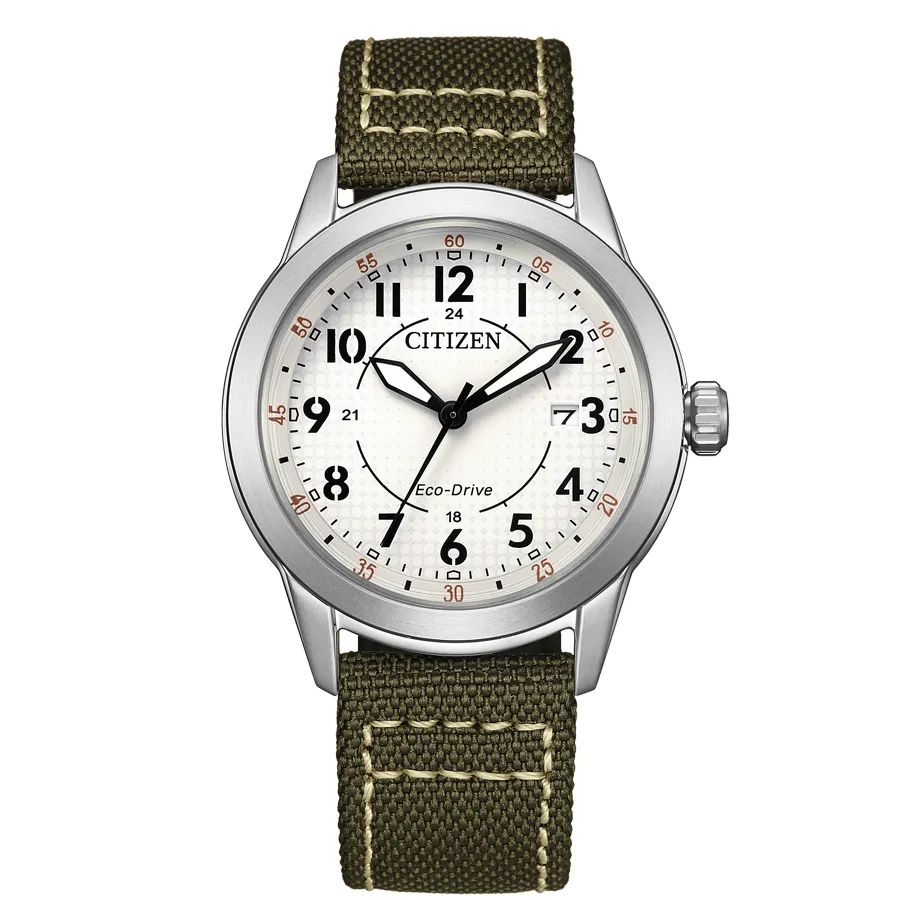 Reloj Elegant Citizen acero y nylon Of Colleccion AW1870-08A Reloj Elegant Citizen acero y piel Of Colleccion AW1870-08A
