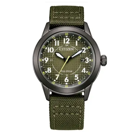 Reloj Citizen acero y nylon Of Colleccion AW1877-09X