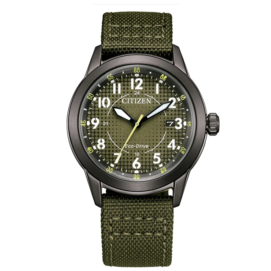 Reloj Citizen acero y nylon Of Colleccion AW1877-09X