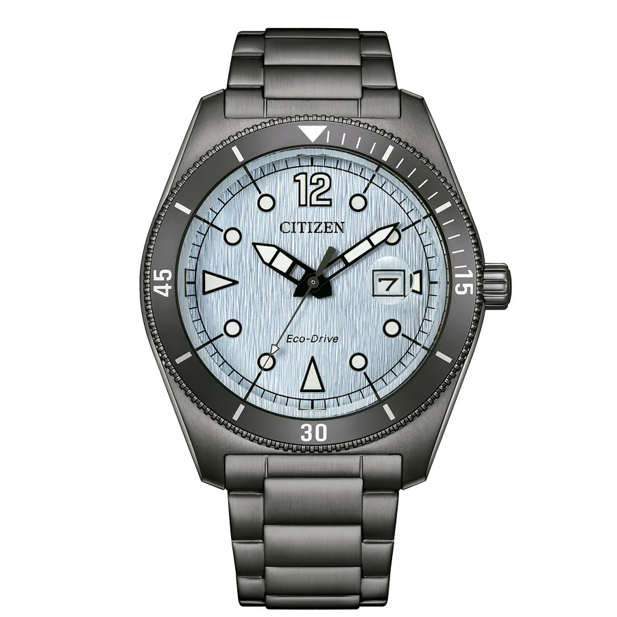 Reloj Citizen Marine acero pavonado Of Colleccion AW1887-56L
