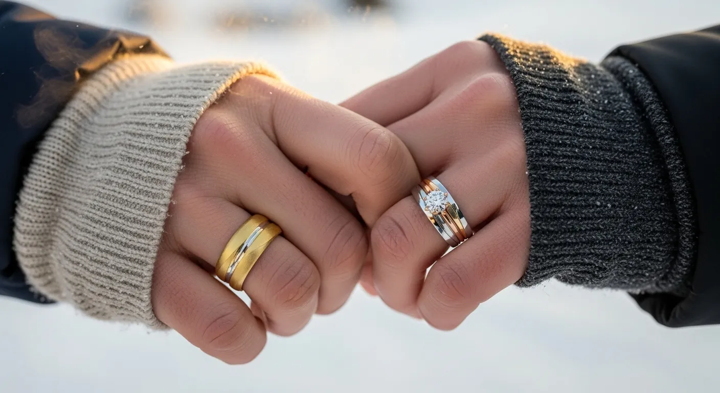 Alianzas de Boda 2026: Texturas y acabados mates que rompen con lo clásico Alianzas de Boda 2026 Texturas y acabados mates que rompen con lo clasico11