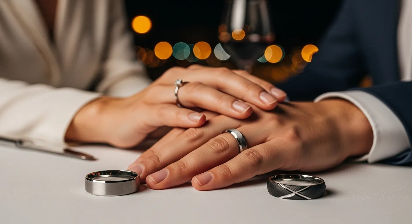 Alianzas de Boda 2026: Texturas y acabados mates que rompen con lo clásico Alianzas de Boda 2026 Texturas y acabados mates que rompen con lo clasico7