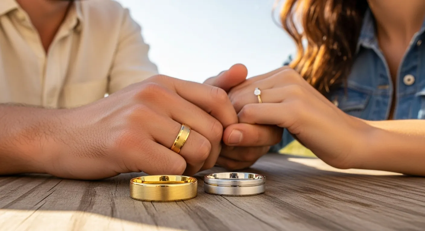 Alianzas de Boda 2026: Texturas y acabados mates que rompen con lo clásico Alianzas de Boda 2026 Texturas y acabados mates que rompen con lo clasico8