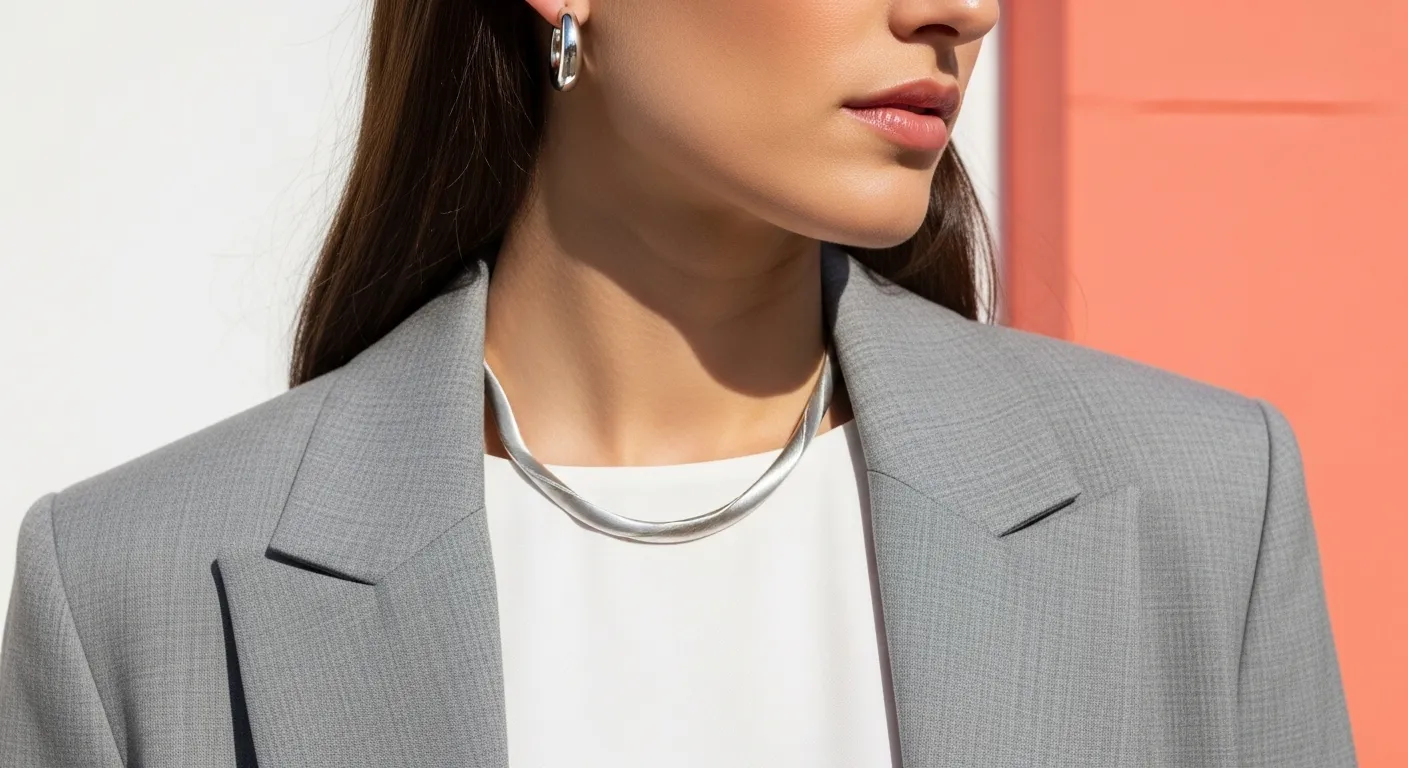 Cloud Dancer 2026 joyas blancas para looks minimal14