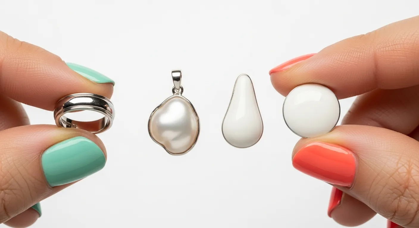 Cloud Dancer 2026 joyas blancas para looks minimal16