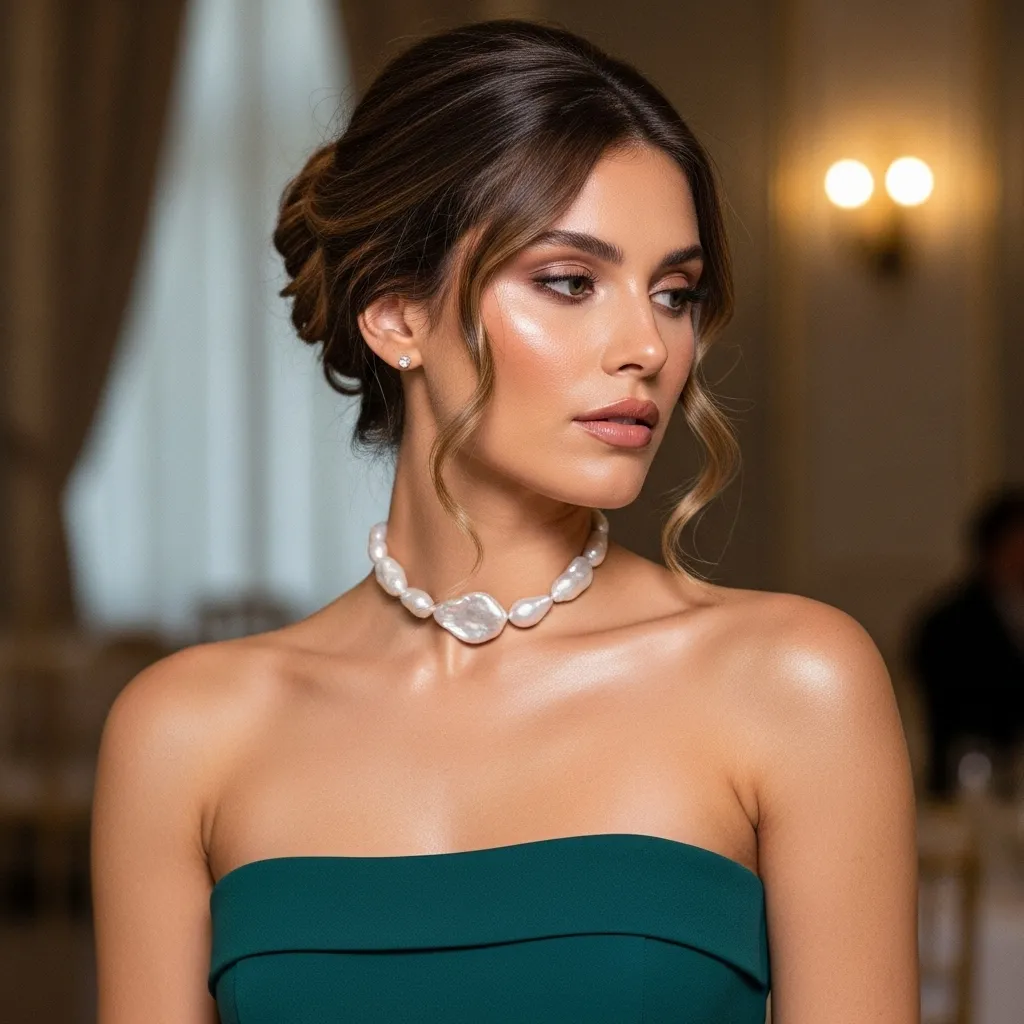 Joyas para Invitada de Boda 2026 Como combinar accesorios segun el escote de tu vestido765654