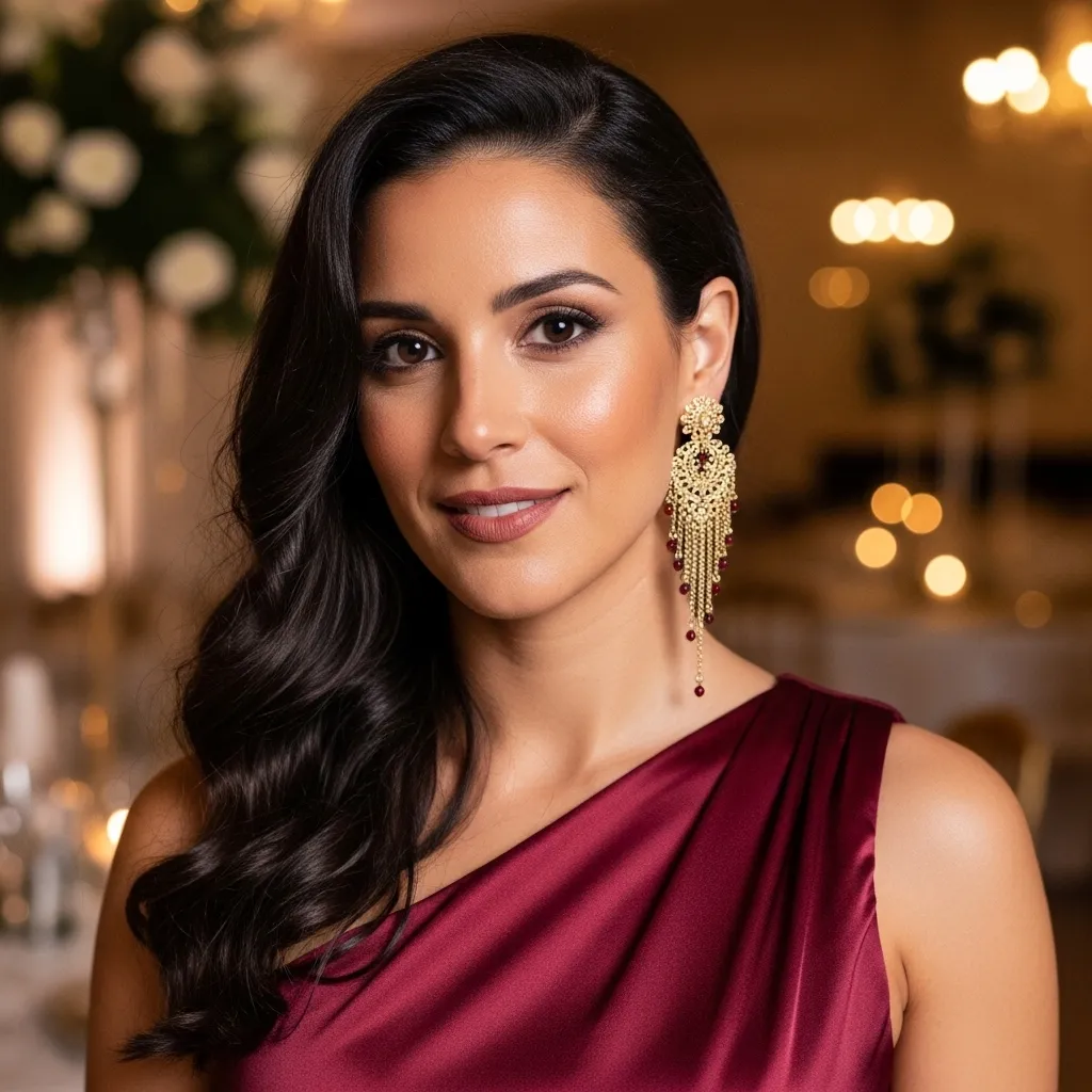 Joyas para Invitada de Boda 2026 Como combinar accesorios segun el escote de tu vestido91