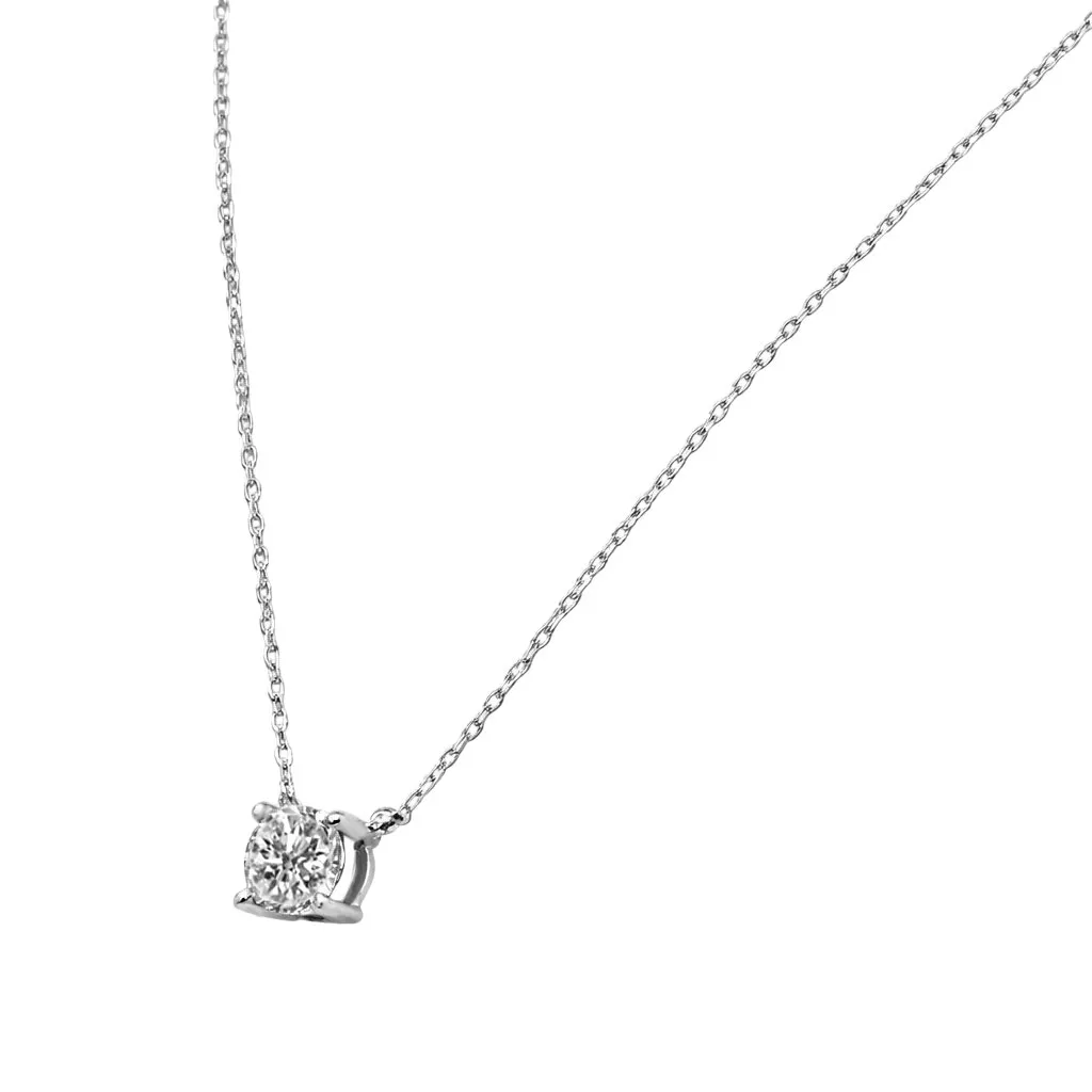 Gargantilla de oro 18k con brillante 243_679-.0034X gargantilla de oro blanco 18k con brillante biselado 243_679-0034X-B_01